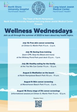 TONH Wellness Wednesdays Poster