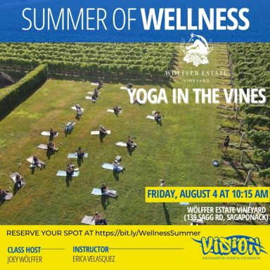 Yoga in the Vines Summer of Wellness at Wolffer