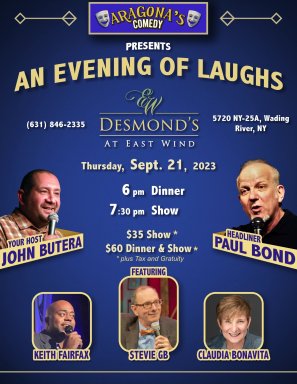 Comedy night flyer Sept 23