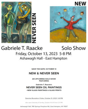 Gabriele Raacke Never Seen & New solo show