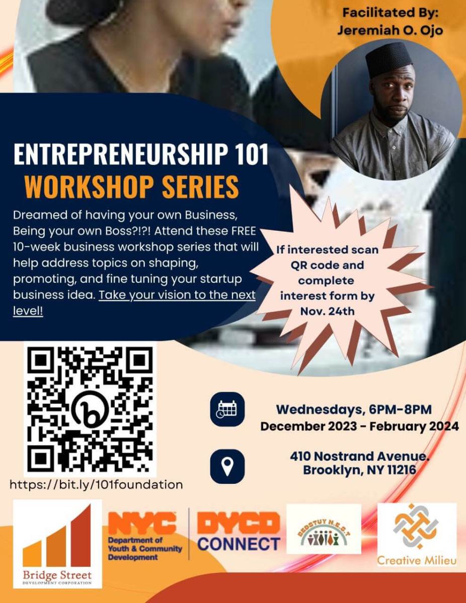 10-week Entrepreneurship Workshop Series01