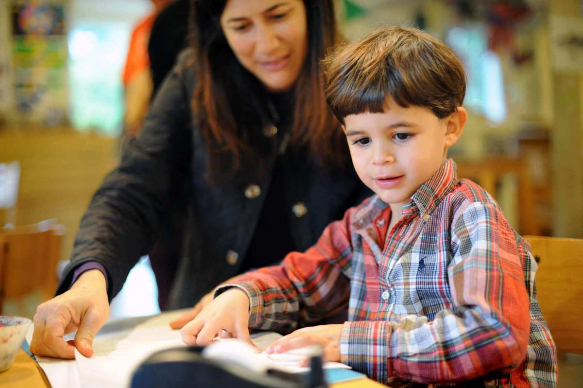 Bronx Family Art Project Rolling out Autumn Landscapes