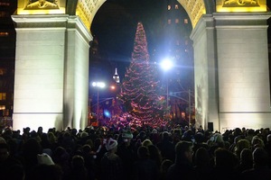 Manhattan Washington Square Association Tree Lighting