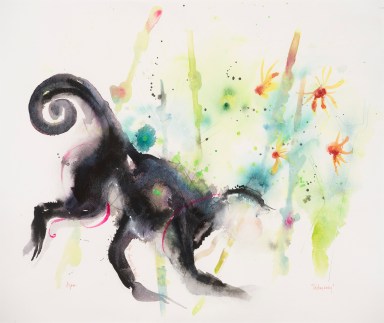 Monkey-2010-Watercolor-on-paper-20-x-25-in-web(1)