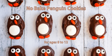 No Bake Penguin Cookies