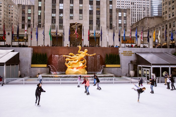 The world’s most famous ice-skating rink