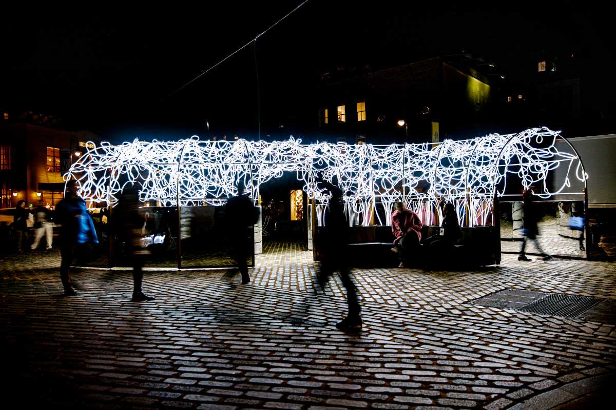 2022 MDMA – Winter Holiday Art Installation by Theresa Rivera De