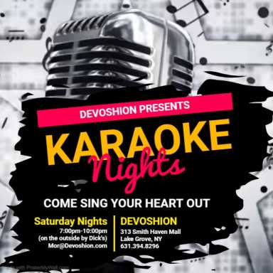 Saturday Karaoke