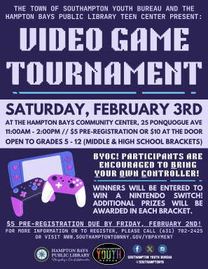 Video Game Tournament Flyer