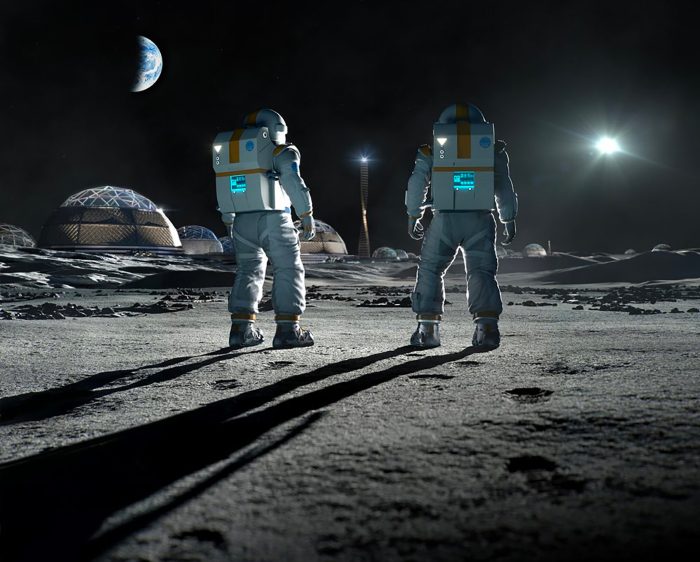 Humans first walked on the Moon fifty-fi