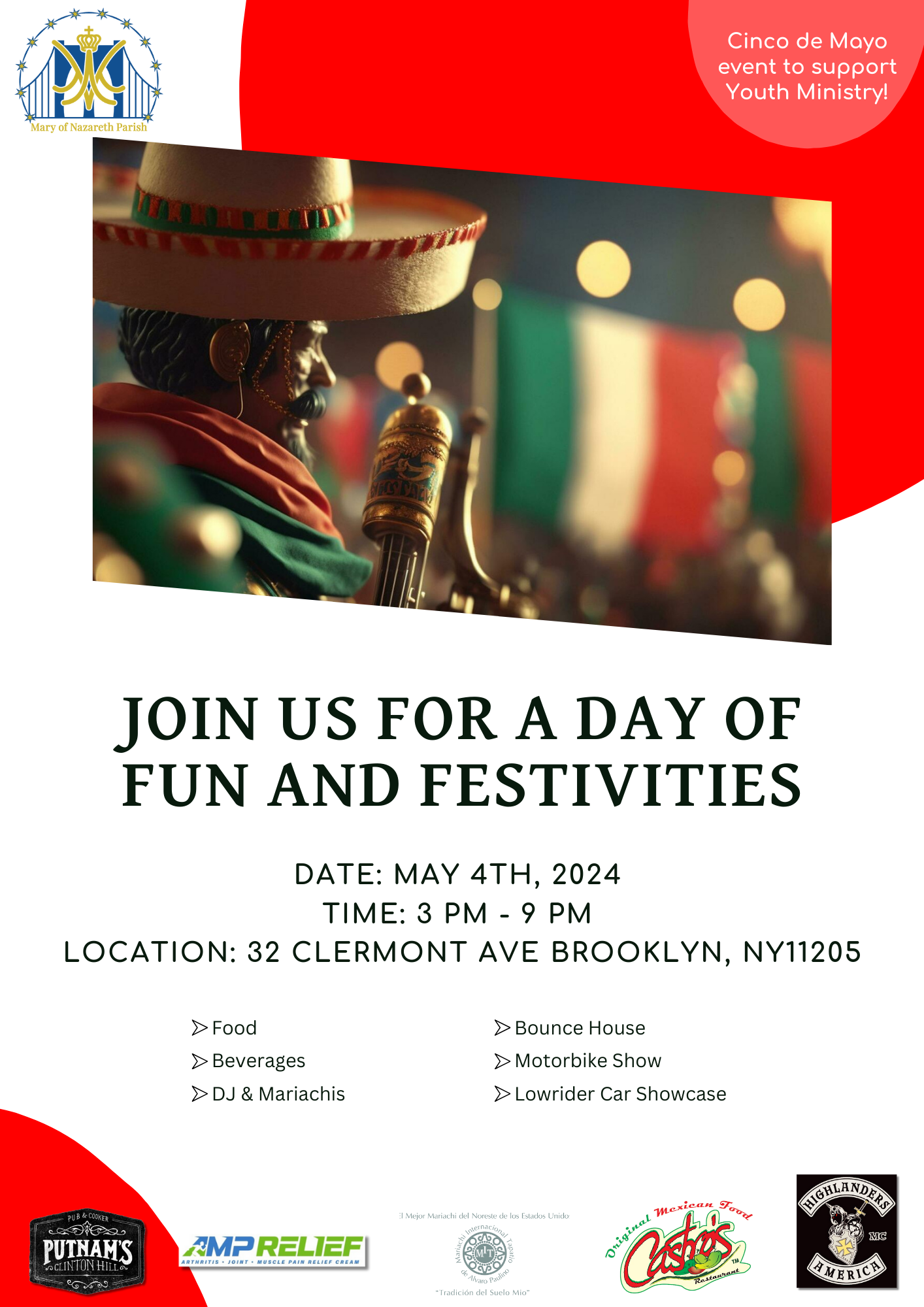 Cinco de Mayo Youth Ministry event To Do NYC