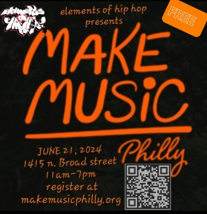 Make Music Philly is a FREE festival tak