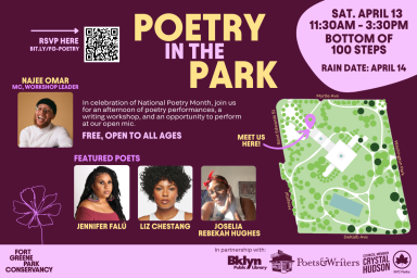 Poetry in the Park 3