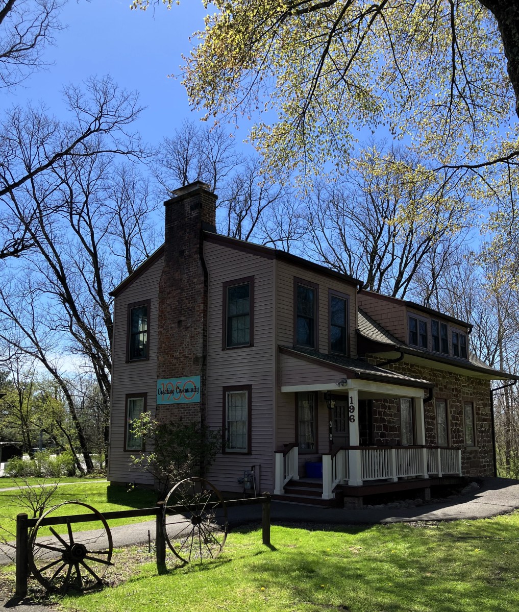 Depew House with Creating Community Banner