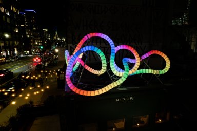 Manhattan Illuminations Light Art Festival