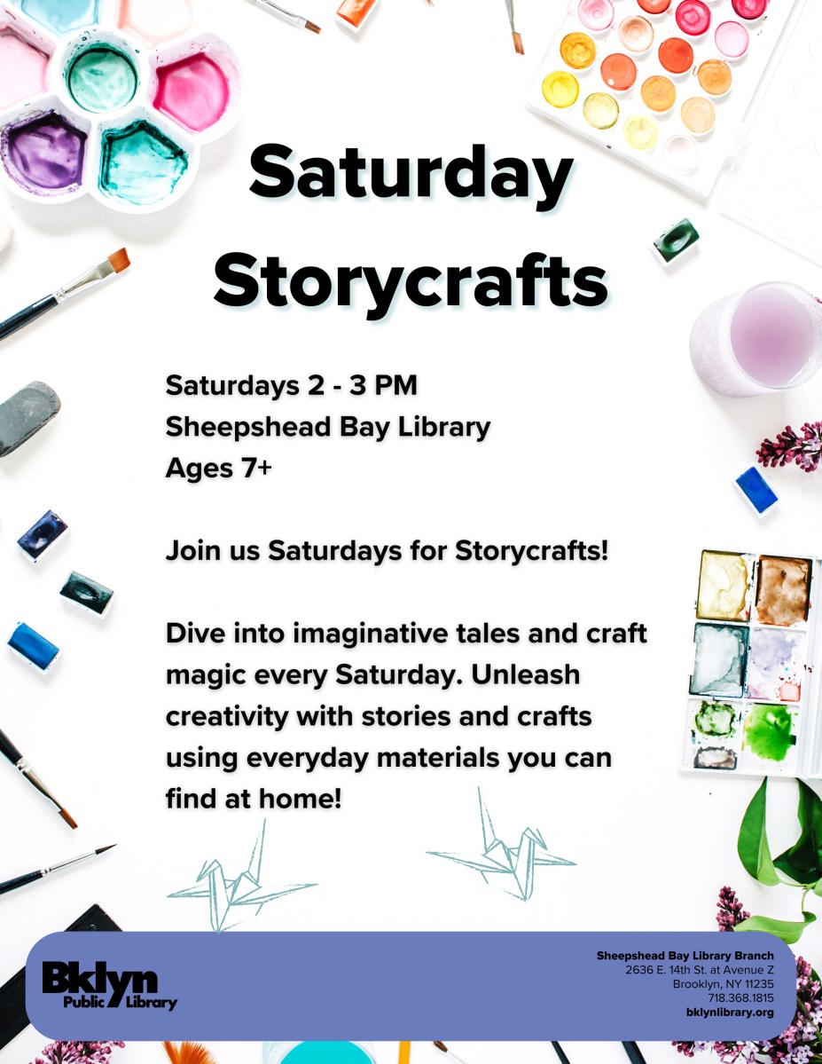 Saturday Storycraft picture
