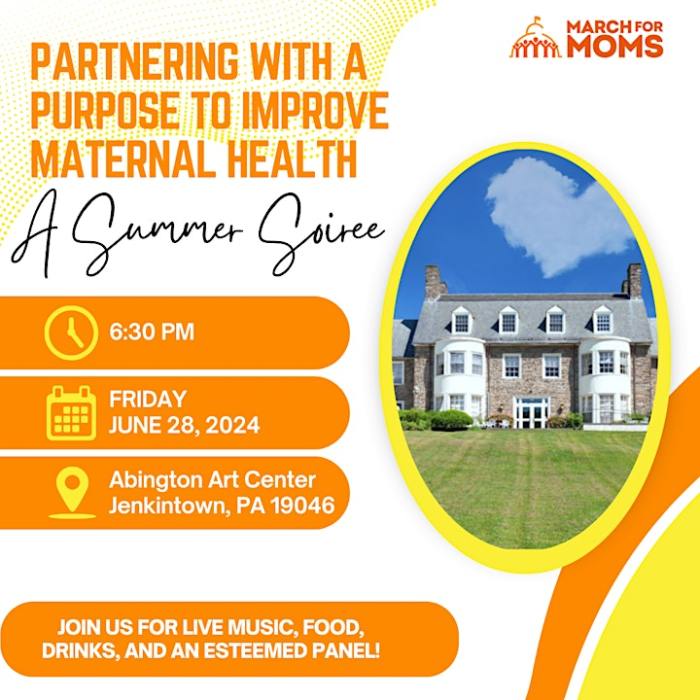 Join March for Moms for an evening of li