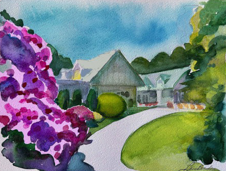 Baker House1650-LBender-3776 3b-Watercolor