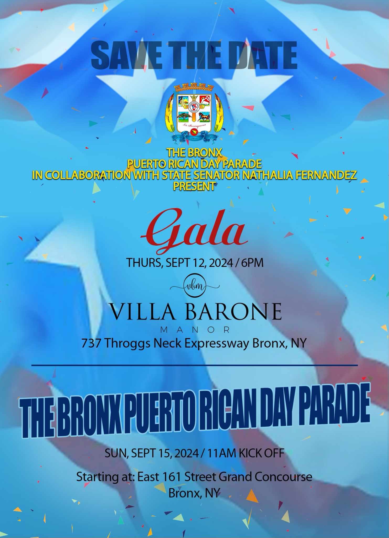 Bronx Puerto Rican Parade Gala and Parade | To Do Bronx