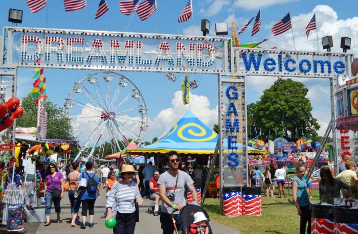 Enjoy midway rides and games for the who