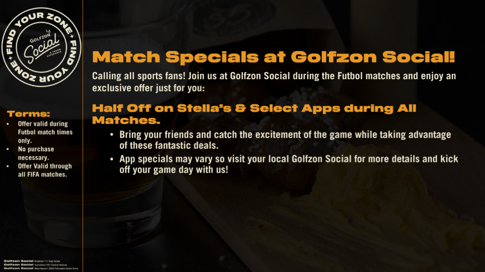 Golfzon Social x Futbol Promotion