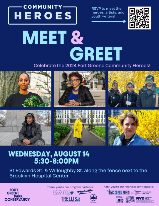 On August 14, join the Fort Greene Park