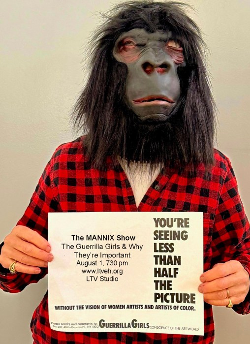 Aug 1: The Guerrilla Girls are a band of