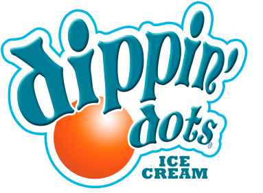 Dippin Dots logo (stroke-ice cream teal)