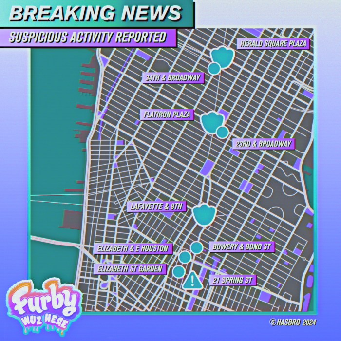 Furby has taken over New York City and s