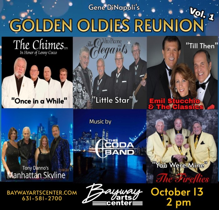 Join us for Golden Oldies Reunion Volume