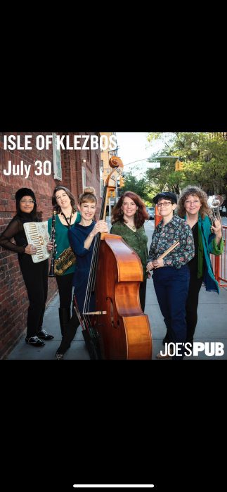 Isle of Klezbos sextet plays Joe’s Pub N
