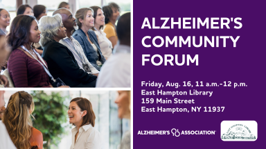 LI Alzheimer’s Community Forum