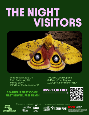 Night Visitors Flyer