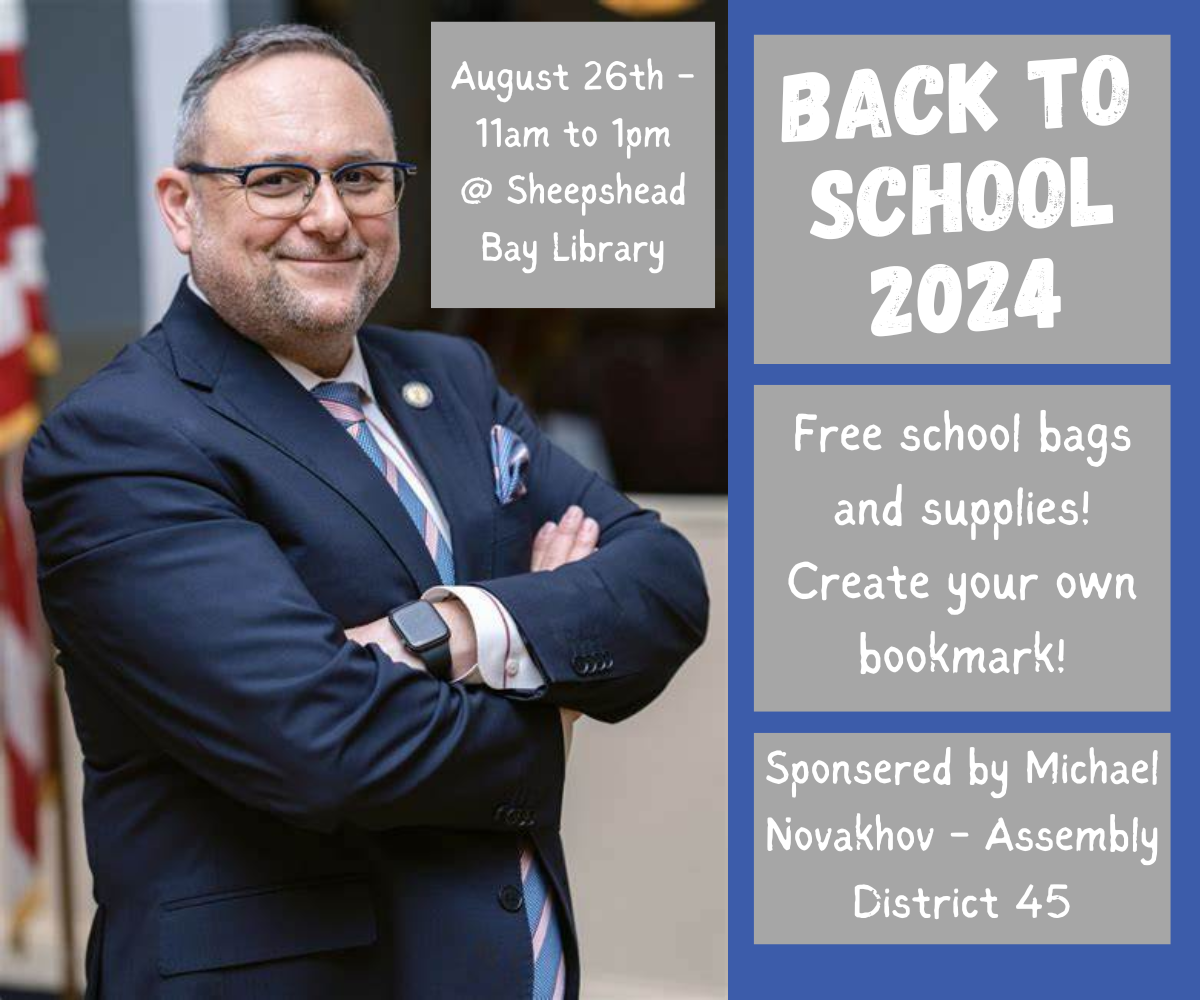 Back to School 2024 Event – sponsered by Michael Novakhov