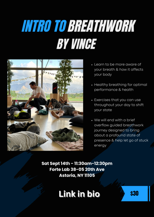 Join Vince for an empowering event where