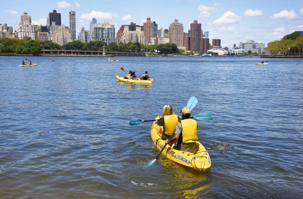 Queens Kayaking at Hallet’s Cove