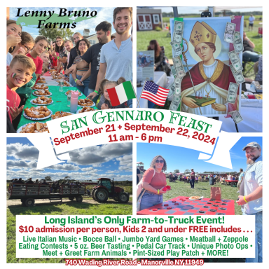 San Gennaro Feast 2024 Lenny Bruno