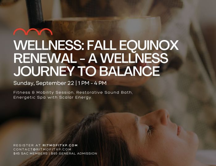 Join us at Fall Equinox Renewal: A Welln