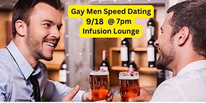 Join us for a fun night of gay men speed