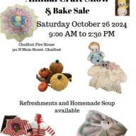 Chalfont Fire Company Annual Craft Show,