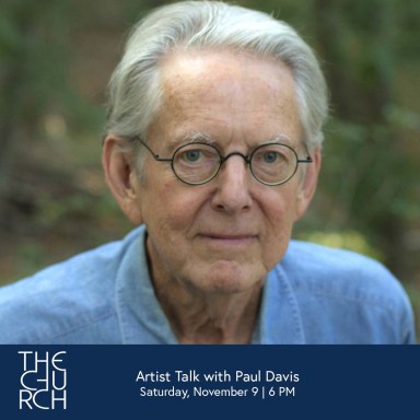 Artist Talk with Paul Davis Event Card