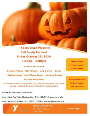 Fall Family Festival – October