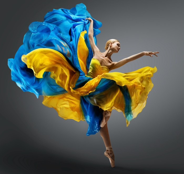 The National Ballet of Ukraine, one of t