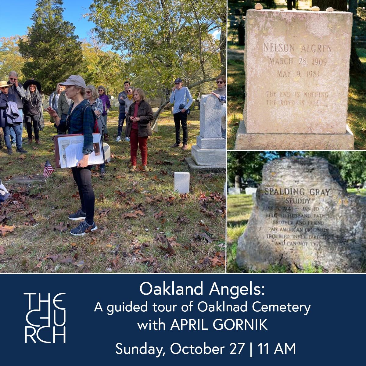 Oakland Cemetery Tour Event Card