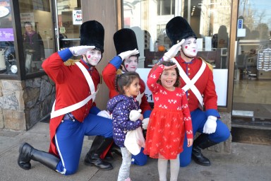 Port Holiday Magic 2023 photo Debbie Toy Soldiers with children