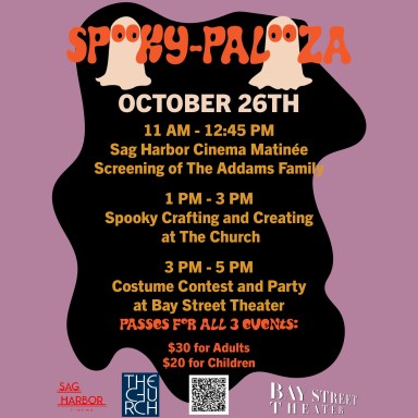 Spooky Palooza Event Card