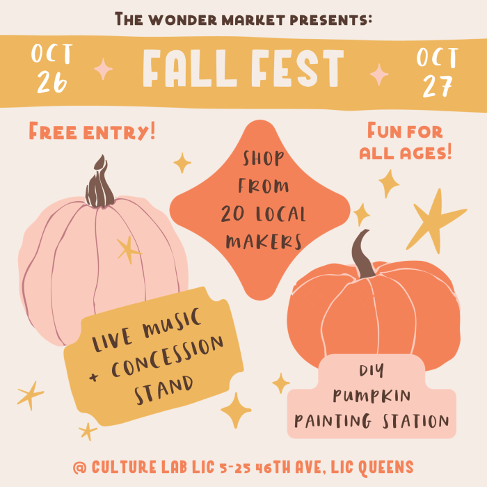 The Wonder Market presents FALL FEST at