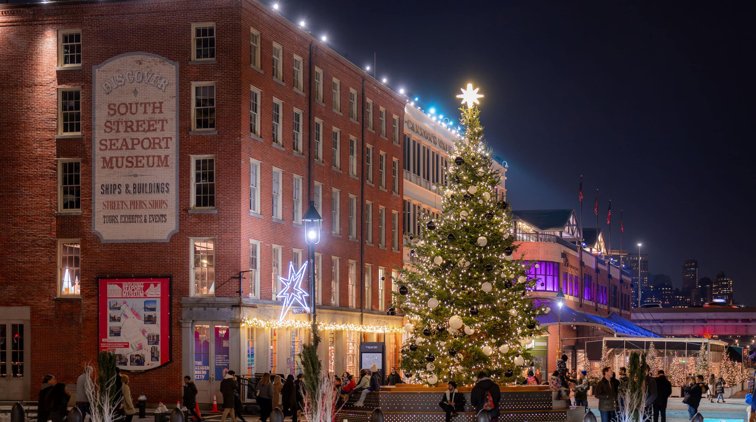 The Seaport Holiday Tree Lighting To Do NYC