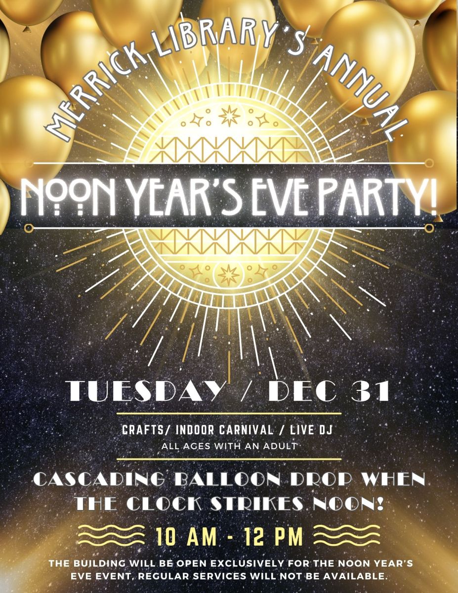 2025 NOON YEARS EVE PARTY FLYER