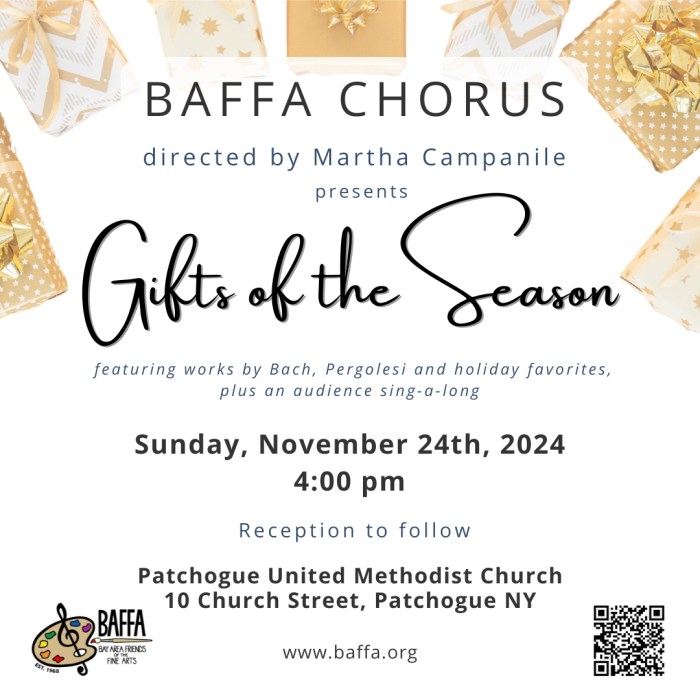   The Bay Area Chorus of BAFFA pres